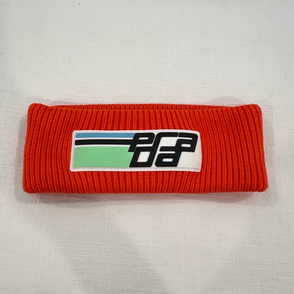 Bold Orange Prada Headband - Picture 3 of 5